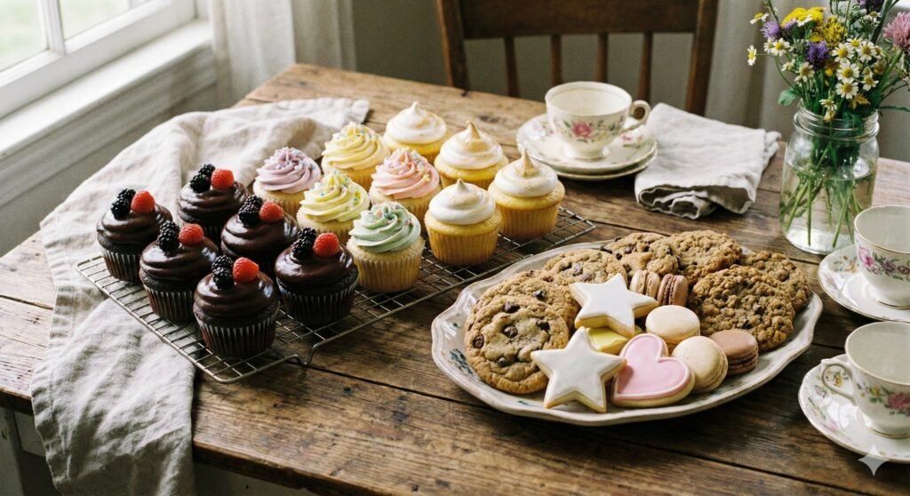 Cup cakes and Cookies