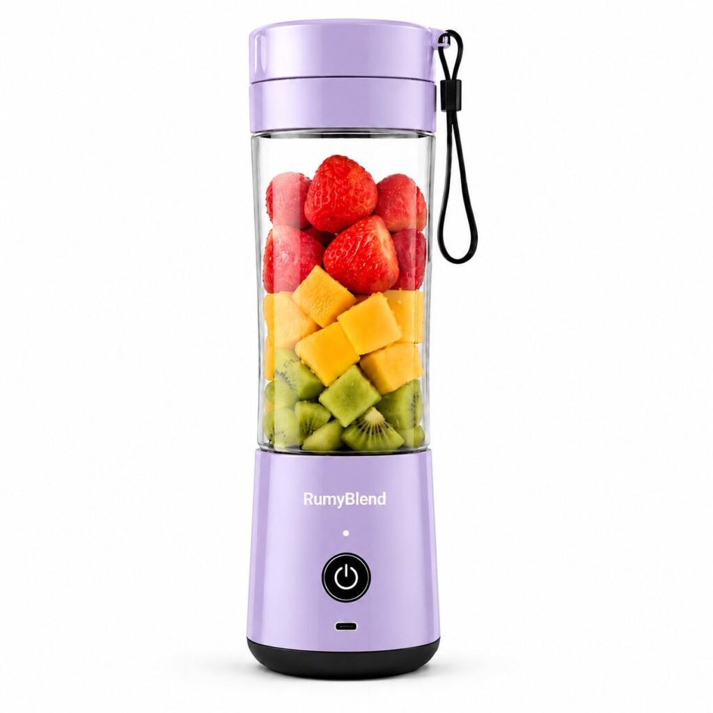 RumyBlend lavender portable blender